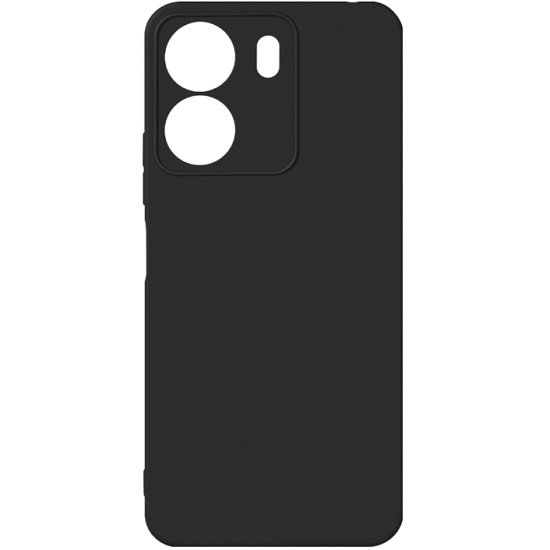 Силиконовый чехол DF для Xiaomi Redmi 13C/Poco C65 DF xiCase-103 (black)