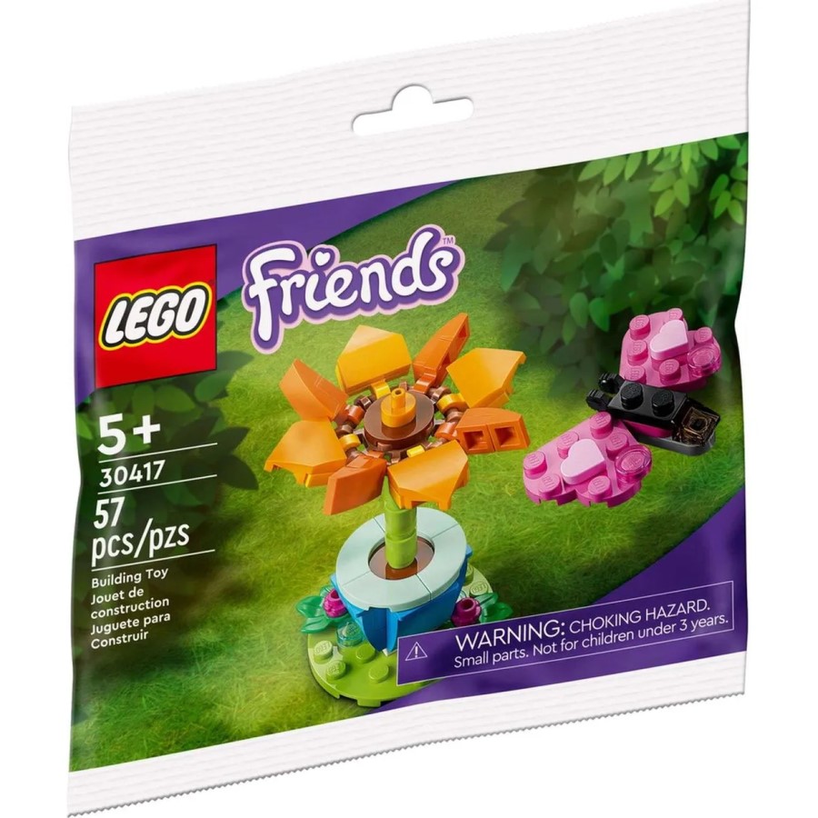 Конструктор LEGO Friends 30417 Садовый цветок и бабочка