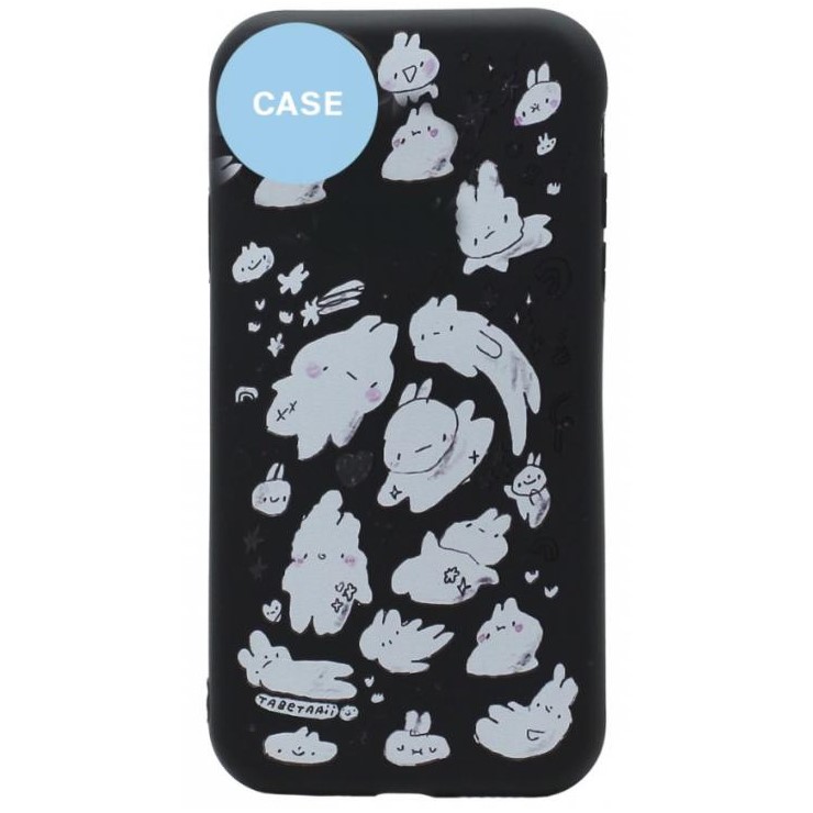 Силиконовый чехол BLACK PRINT для iPhone XR (005)