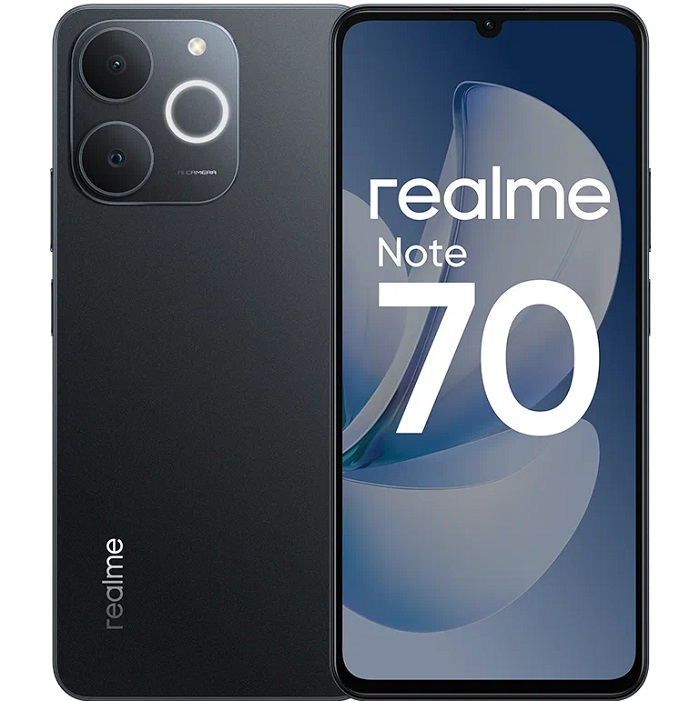 Смартфон Realme Note 70 6/128Gb, черный