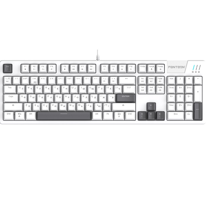 Клавиатура PANTEON T24 PRO RS HL White (228)