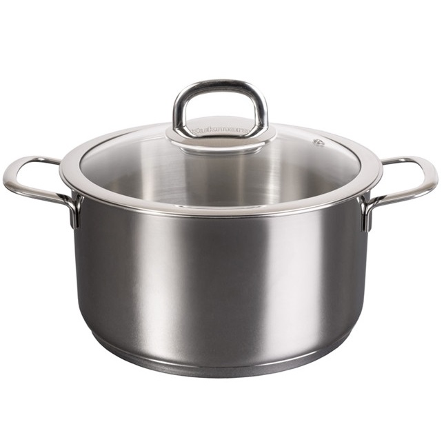 Кастрюля 3.0л KUKMARA линии SAFIA SF-CA3020G со стекл.крышкой