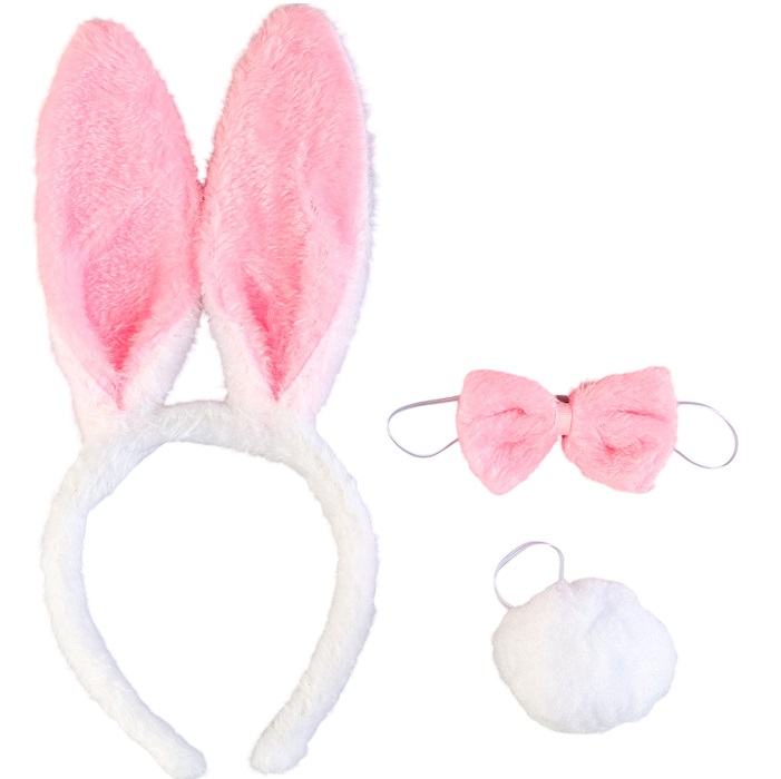 Карнавальный набор «Кролик», три предмета: хвост, ободок, бант 327914