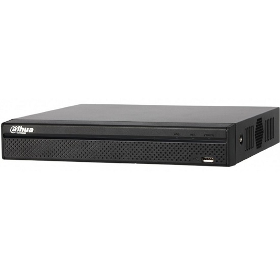 Видеорегистратор DAHUA DHI-NVR2104HS-S2 IP 4-канальный; запись до 80Mb/s; до 6MP;  декод-е: H.264+; HDD: SATA3 1x6Тб; Raid (Б/У)