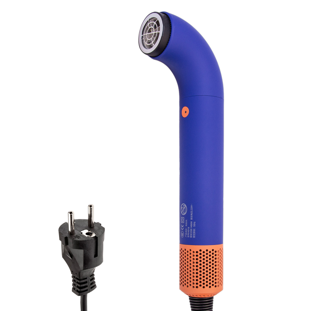 Фeн Super hairdryer синий (5 B 1) 2.7м