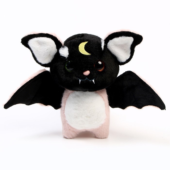 Мягкая игрушка Летучая мышь, 23 см, цвет розовый