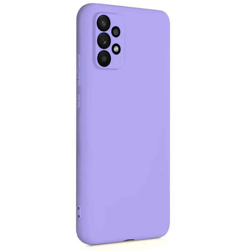 Задняя накладка SILICONE CASE для Samsung Galaxy A32 (Фиолетовый)