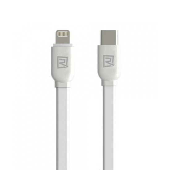 Кабель USB <--> Lightning/Type-C  1.0м REMAX RC-127 Giri series белый