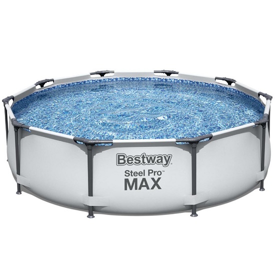 Бассейн каркасный BESTWAY 56408 Steel Pro Max 305х76см, 4678л, фил.-насос 1249л/ч