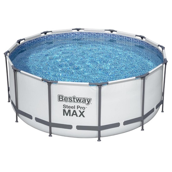 Бассейн каркасный BESTWAY 561PZ Steel Pro Max 366х122см, 10250л, фильтр-насос, лестница