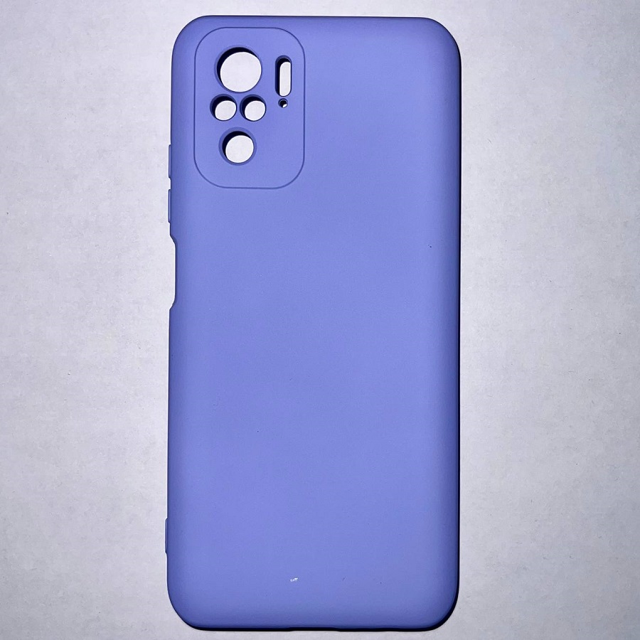 Силиконовый чехол NANO для Xiaomi Redmi NOTE 10 4G/NOTE 10S/POCO M5S лиловый, 16
