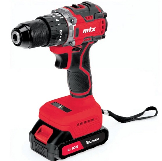 Дрель-шуруповерт MTX CIDS-BL-20, аккумуляторная ударная бесщет., Li-Ion, 20 В// 26188