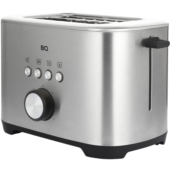 Тостер BQ T1010 Стальной-Черный