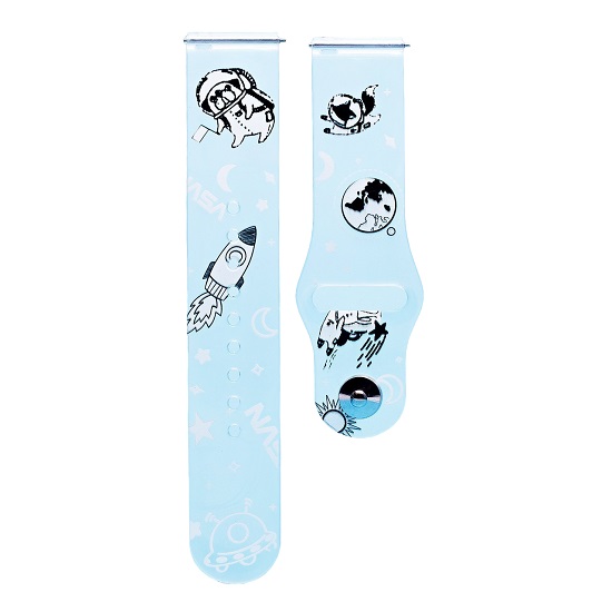 Силиконовый ремешок WB02 Универсальный 20мм (002)