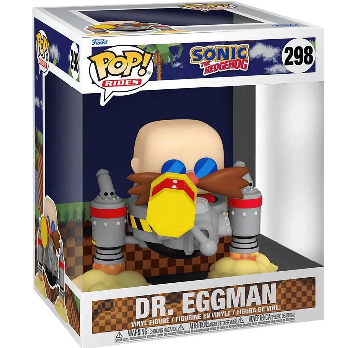 Фигурка Funko POP! Rides Sonic the Hedgehog Dr. Eggman (298) 70584