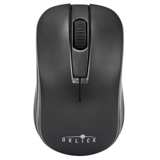 Мышь БП OKLICK 445MW черный, USB