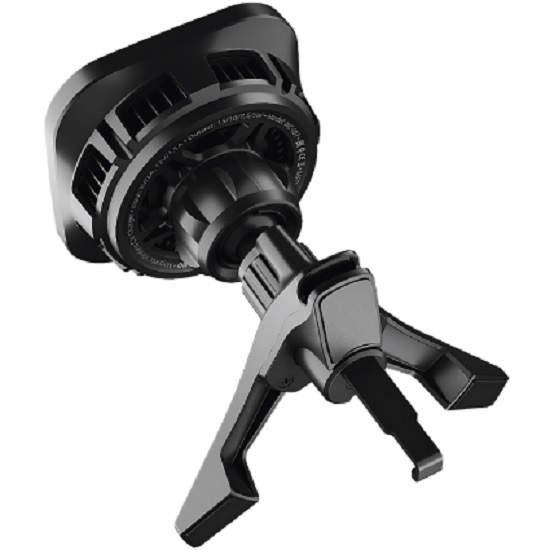 Автомобильный держатель OLMIO ICE Cool, 15W QI