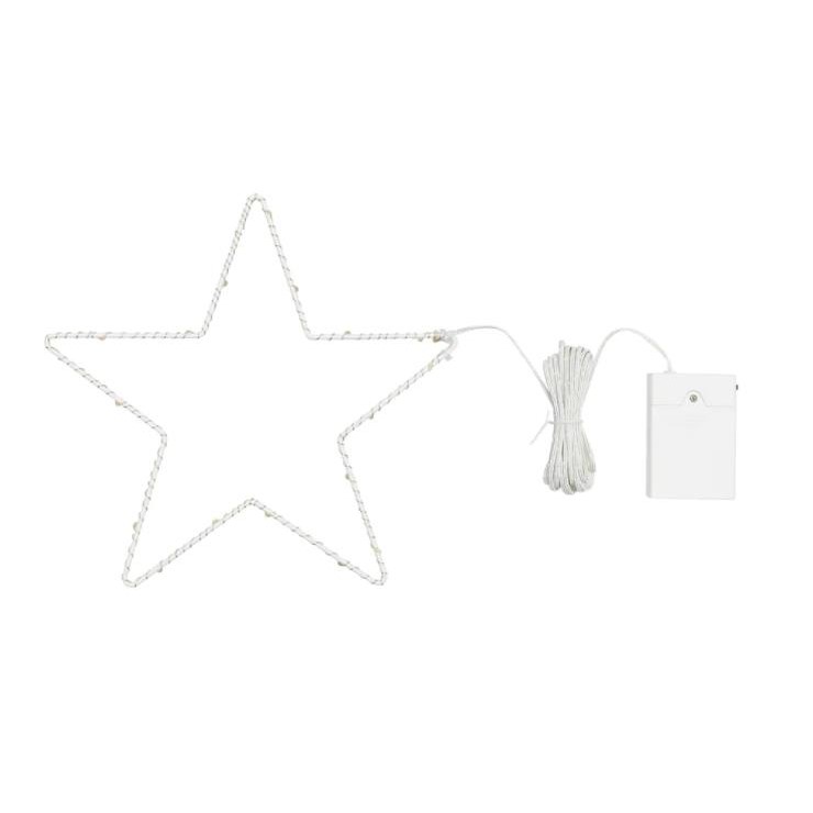 Подвесной светильник СТРОЛА светодиодный, с батарейным питанием/в форме звезды 27 см