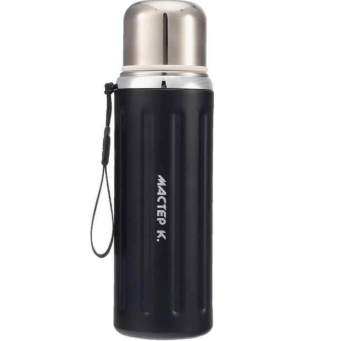 Термос, 800 мл, Гильза "Мастер К", с кружкой, сохраняет тепло до 12 ч  9940745