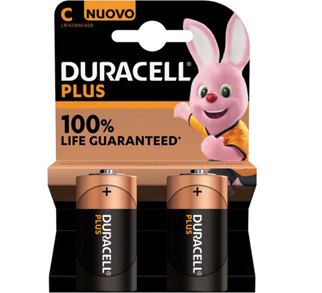 Элемент питания DURACELL LR14 Plus BL-2 (2/20/6440)