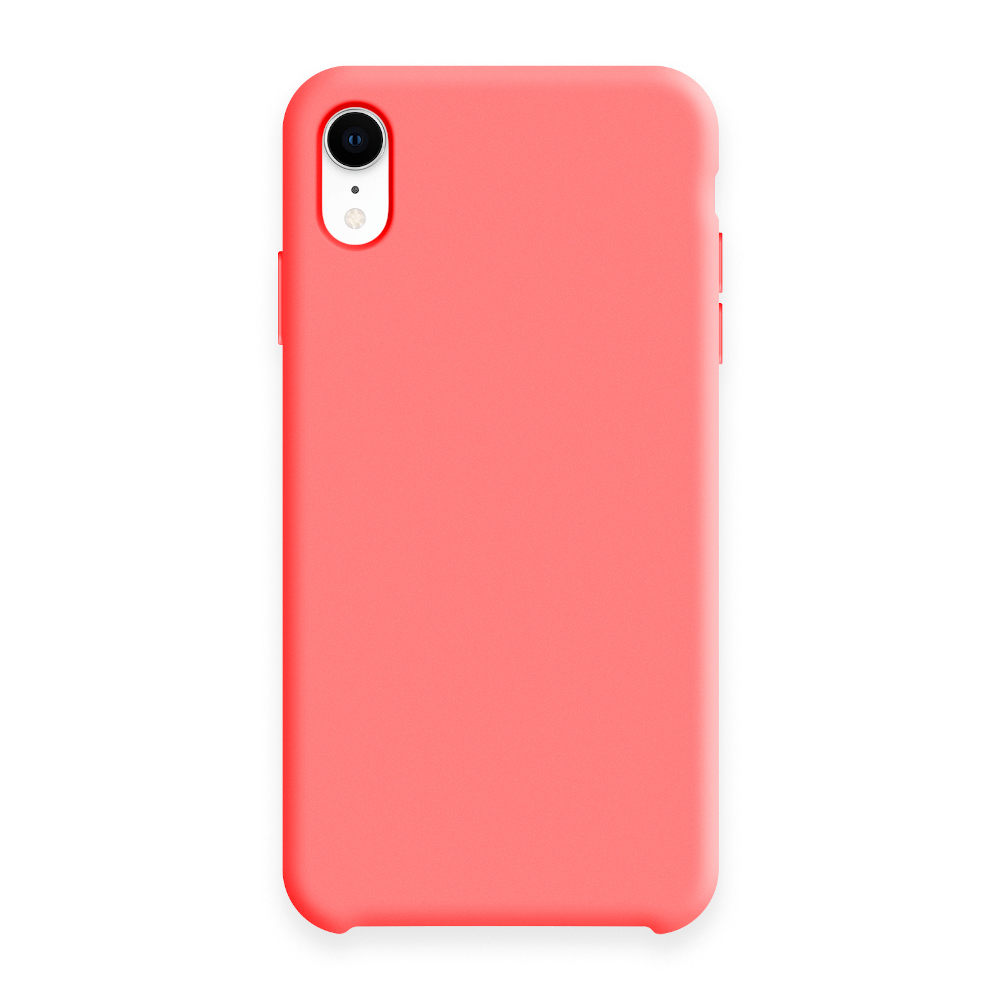Задняя накладка SILICONE Case для iPhone X/XS (29 коралловый)