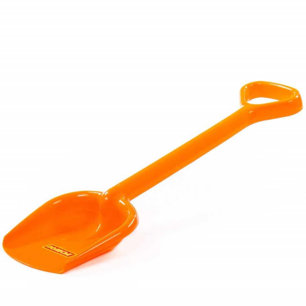 Лопата большая (длина 50 см) оранжевая 80363