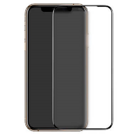Противоударное стекло NONAME для iPhone 11/XR черное матовое