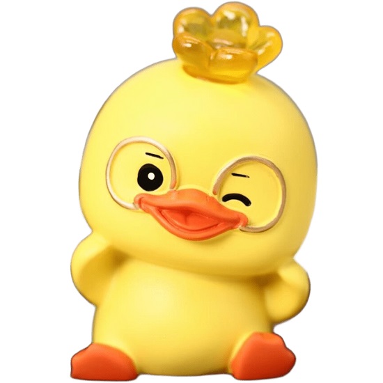 Ночник в сюрприз-упаковке «Funny duck», mix (8,5 см), пластик 1040-19