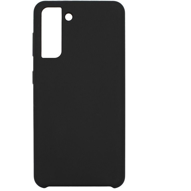Задняя накладка SILICONE COVER для Samsung Galaxy S21 Plus черный