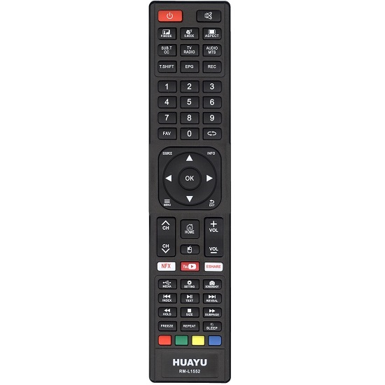 Пульт для JVC RM-L1552 plus(PBOX) LCD TV с функцией YOUTUBE