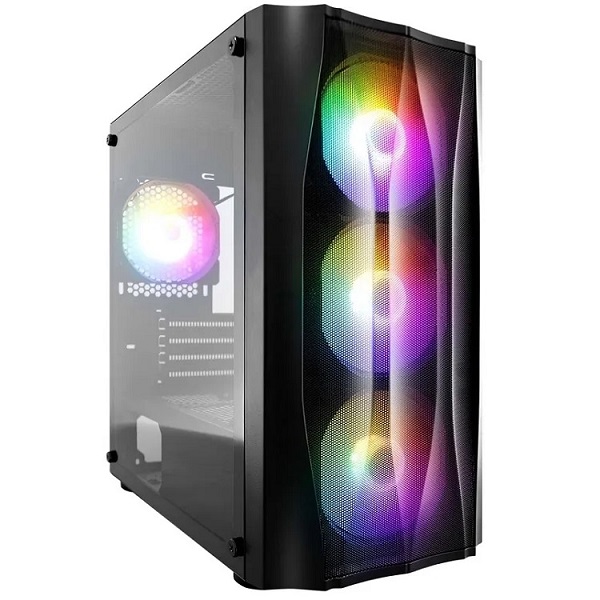 Корпус 1STPLAYER FIREBASE X3-M Black X3-M-BK-4F1(Уценка)