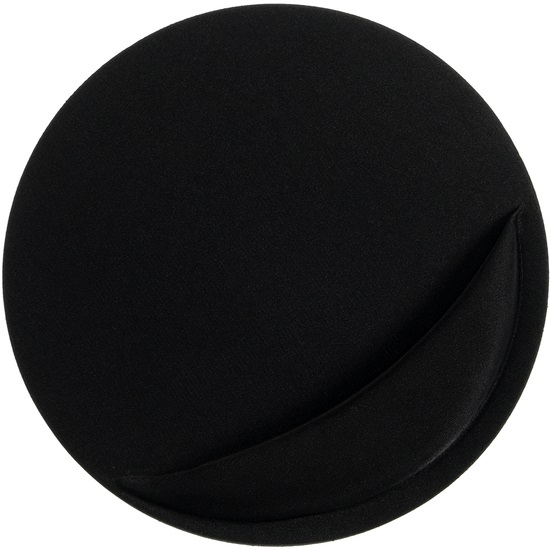Коврик LuazON подушка под руку, круглый, чёрный   4733664