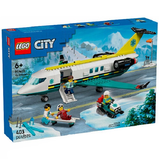 Конструктор LEGO CITY 60465 Самолет экстренной воздушной помощи