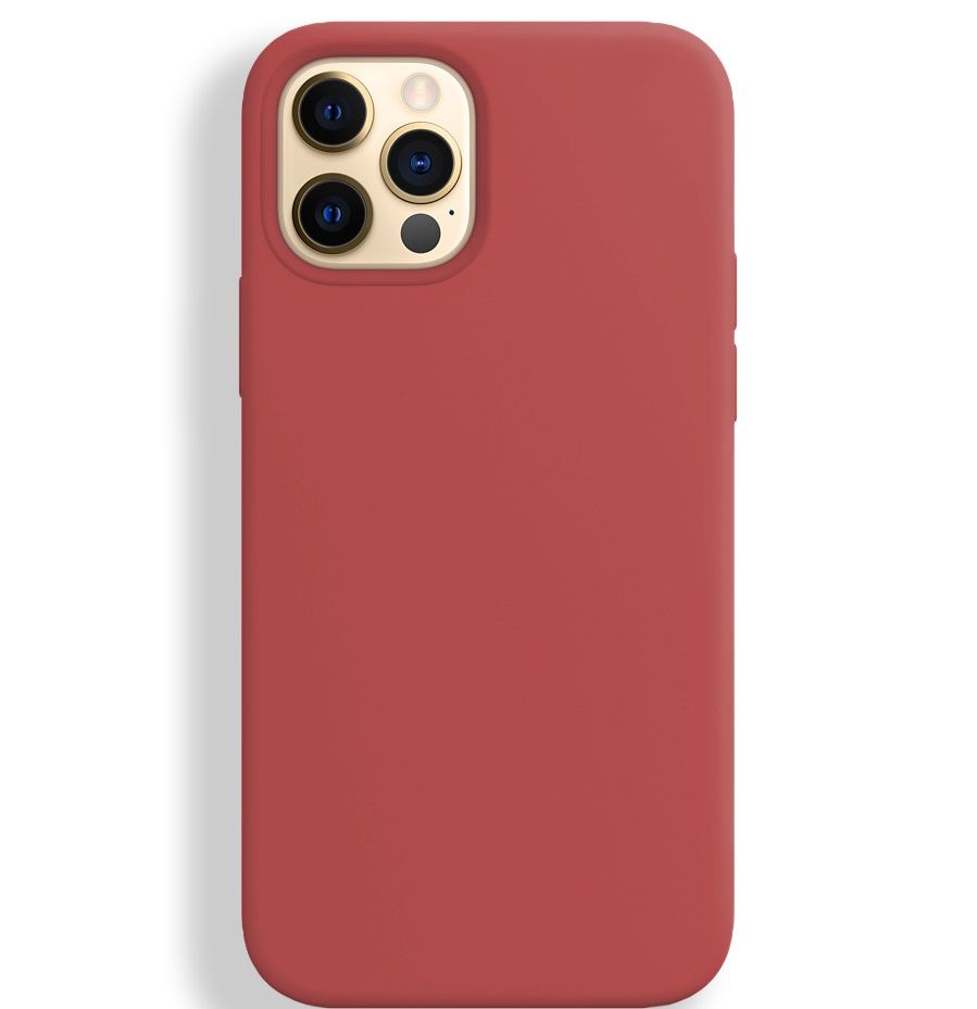 Задняя накладка CASE для iPhone 12 Pro Max (25 кораллово-красный)