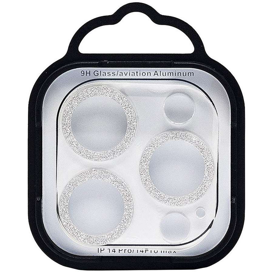 Противоударное стекло для камеры СG06 для iPhone 14 Pro/14 Pro Max (silver)