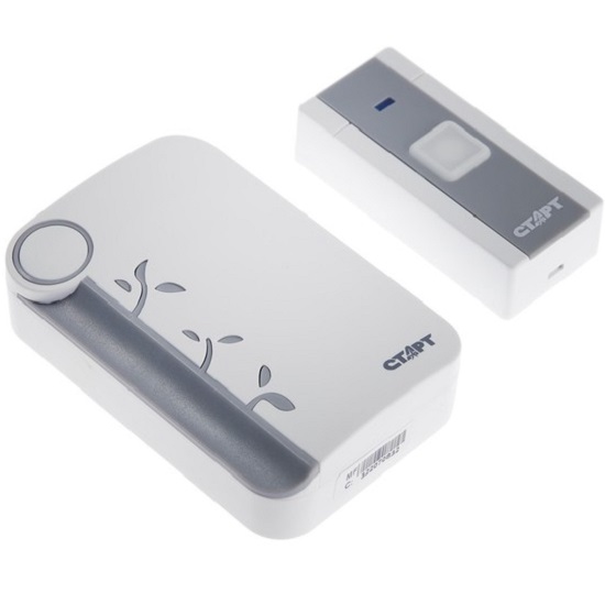 Звонок БП СТАРТ 003 белый