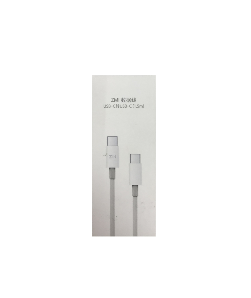 Кабель Type-C <--> Type-C  1.5м Xiaomi ZMI (AL301) White