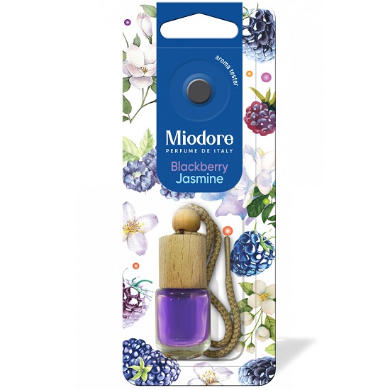 Ароматизатор MIODORE - BLACKBERRY - JASMINE флакон с дер.крышкой