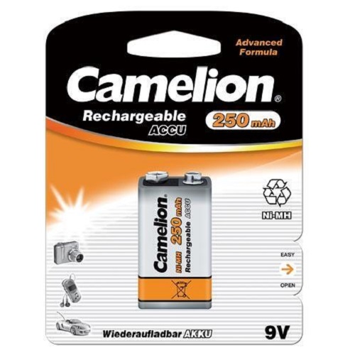 Аккумулятор CAMELION 6F22 250 mAh BL-1