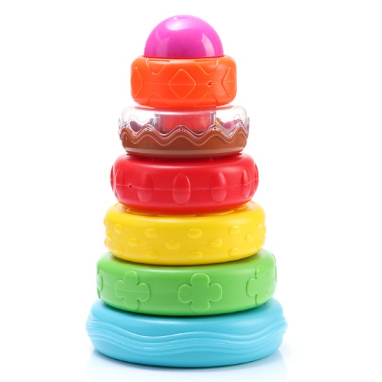 Развивающий набор «Тактильная пирамидка» 9891191