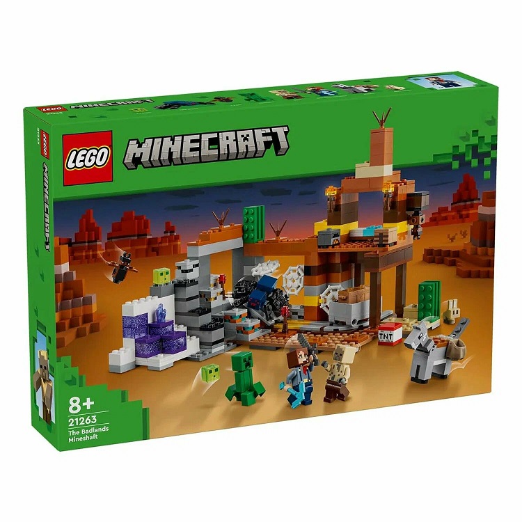 Конструктор LEGO Minecraft 21263 Шахта в Пустоши