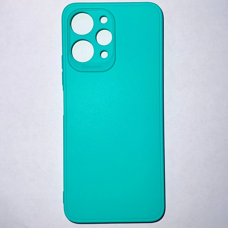 Задняя накладка Мобилис для Xiaomi Redmi 12, морской зеленый , матовая с защитой камеры