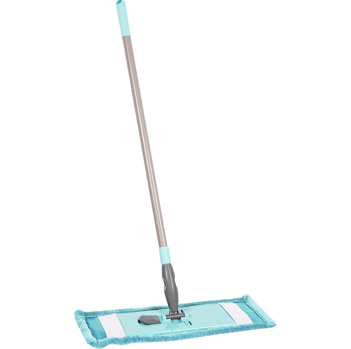 Швабра для уборки деликатных поверхностей HAUSMANN FLOOR WIPER ADF1513-1,  (микрофибра) с телескопической ручкой