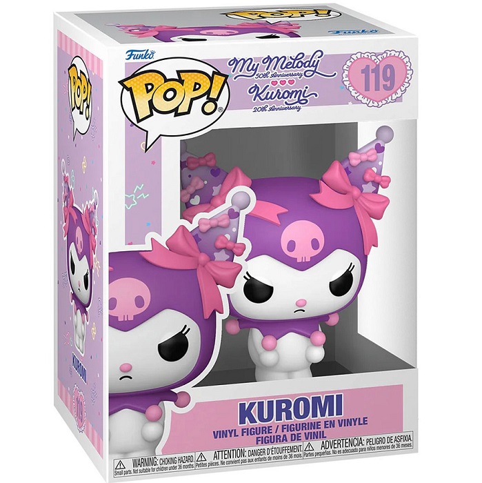 Фигурка Funko POP! My Melody 50th Kuromi 20th Kuromi Grumpy (119) 86877