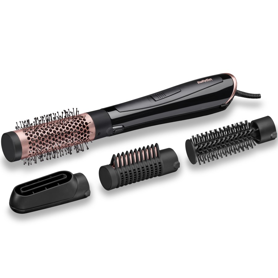 Фен-расческа BABYLISS AS126E черный/розовый