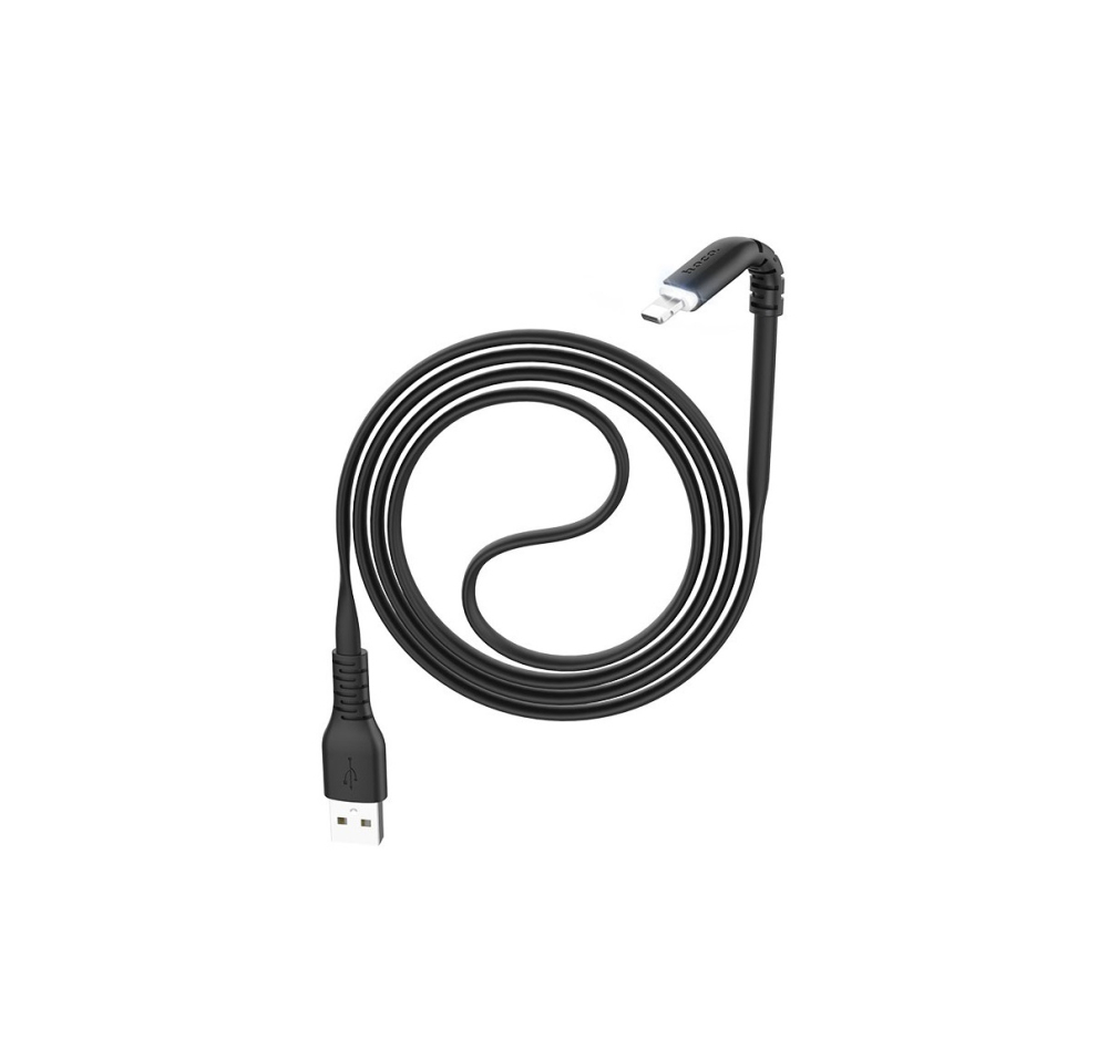 Кабель USB <--> Lightning  1.0м XO NB55 черный (5A)