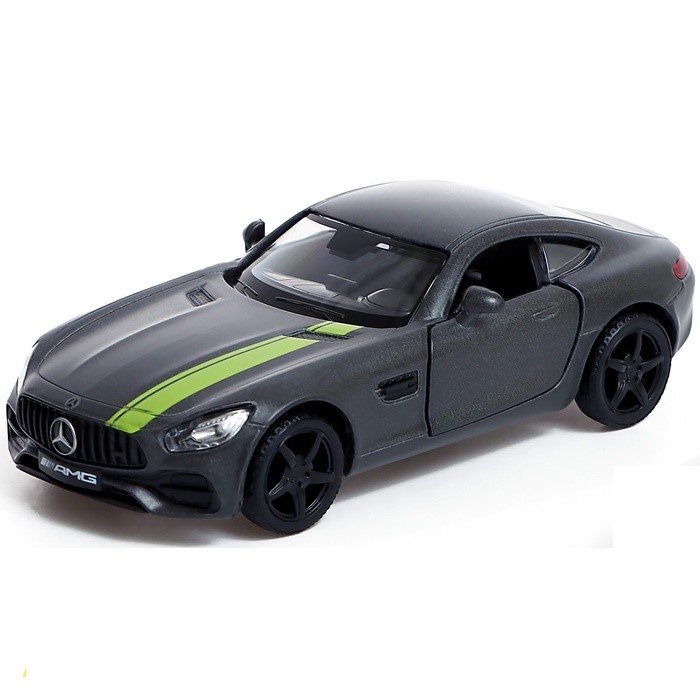 Машина металлическая MERCEDES-AMG GT S, 1:32, инерция, серый