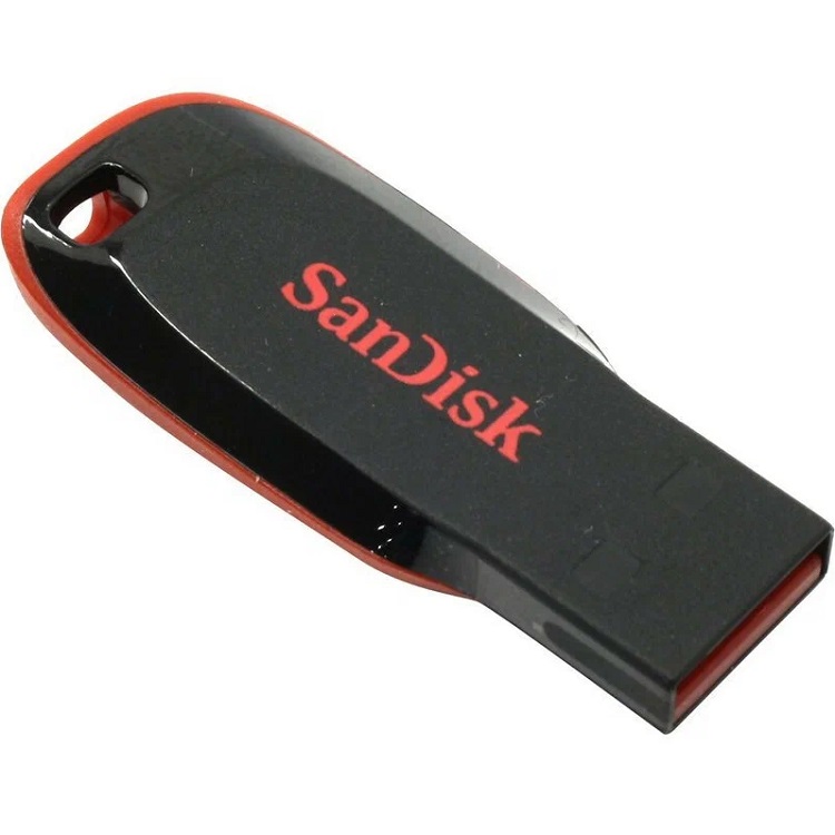 USB 64Gb SanDisk Z50 Cruzer Blade чёрный