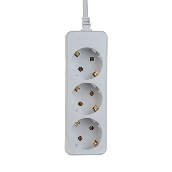 Сетевой удлинитель 7.0м PERFEO POWERMATE, белый, 3 розетки, с/з (PF-PE-3/7,0-W)10А