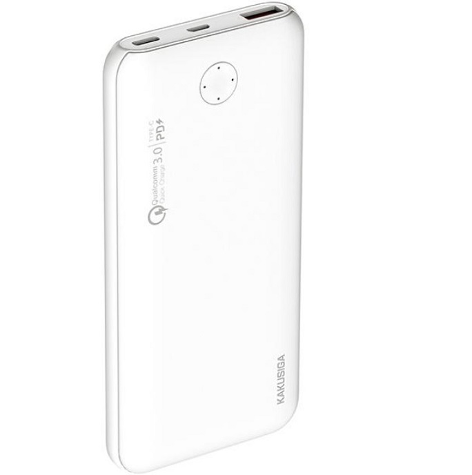 Внешний АКБ Kakusiga KSC-390 (10000mAh) белый QC3.0+PD20W